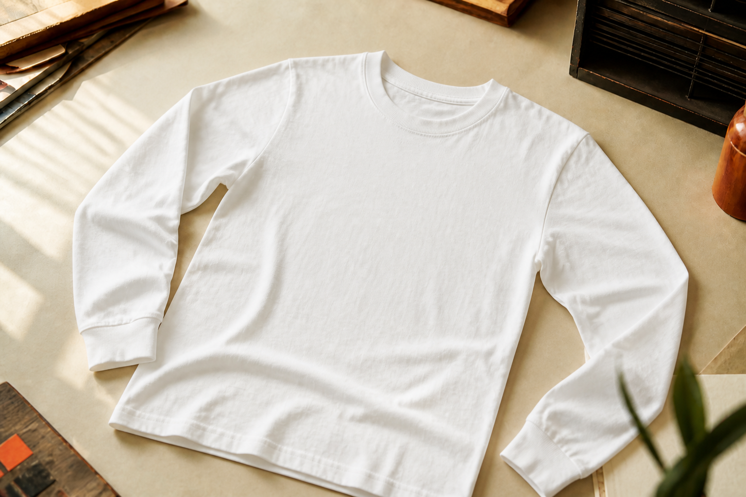 Playera manga larga